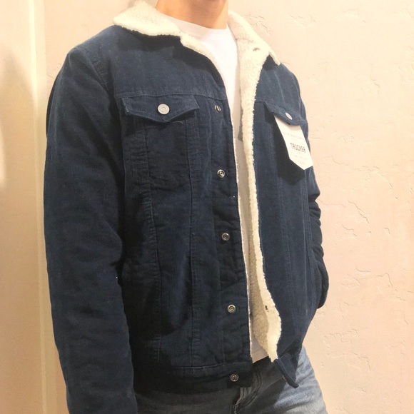 denim and corduroy jacket